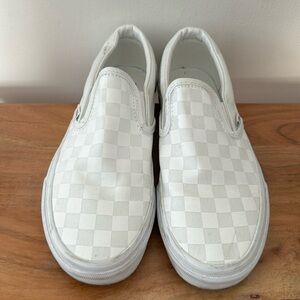 VANS Classic Slip-On Checkerboard Shoe SIZE 7.5